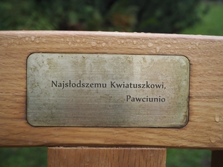 Najsłodszemu kwiatuszkowi